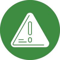 Error Solid Circle Style Icon vector