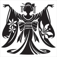 a black and white image of a statue with a cross on it vector