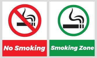 Basic Smoking Symbol with Smooth Lines vector
