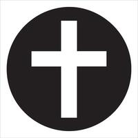 Simple Cross Design vector