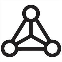 Network of Circles Representing Community Design vector
