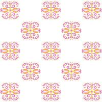 Ornamental oriental seamless pattern in pink. Ornament background, backdrop, repeated print vector
