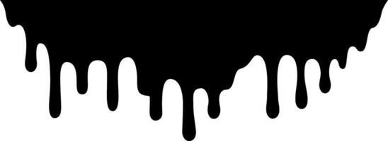 Black paint dripping down a white background creates a striking contrast, forming an abstract and artistic visual that captivates with its boldness and fluidity vector