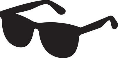 Modern sunglass silhouette art, icon and logo graphics design vector