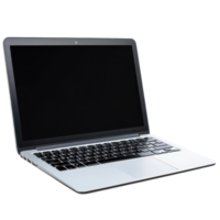 Modern Laptop for Business and Study Use on transparent background png