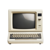 Isolated Desktop Computer for Professional Use on transparent background. png