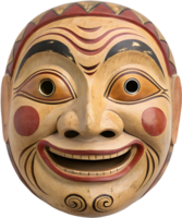 Cultural Hyottoko Mask Clipart for Whimsical Artistic Projects. . png