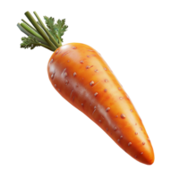 Isolated Fresh Carrot on Transparent Background for Creative Branding, Design, and Digital Artwork png
