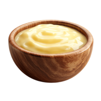Isolated Cheese Bowl on Transparent Background for Food Graphics, Culinary Art, and Digital Design Projects png