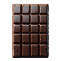 Chocolate Bar Isolated on Transparent Background Perfect for Dessert Graphics, Food Branding, and Digital Art Projects png