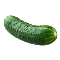 Cucumber Isolated on Transparent Background for Healthy Food Branding, Vegetable Design, and Digital Art Projects png