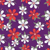 textile design,smalls flower leaves abstract pattern allover repeats seamless pastel color vector