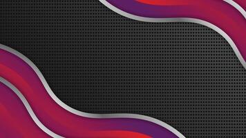 Abstract Purple, Red and Grey Metallic Modern Futuristic Background. Editable abstract background for technology, sport, or game themes vector