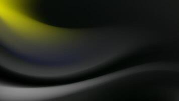 Abstract Dark Gradient Background Black, Gray, Yellow Swirls vector