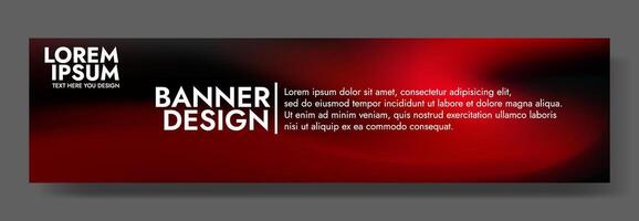 Red Gradient Background Template Modern Website Advertisement vector