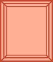 Simply frame template background vector