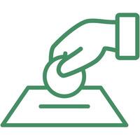 Deposit Icon Element For Design vector