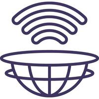 Wireless Technology Icon Element For Design vector