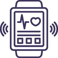 Wearable Technology Icon Element For Design vector