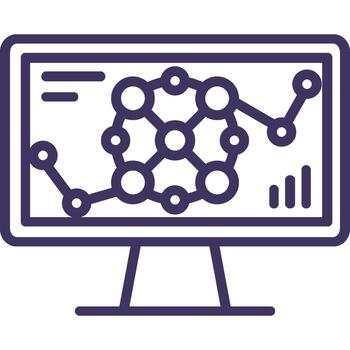 Bioinformatics Icon Element For Design vector