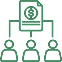 Share Holder Icon Element For Design vector