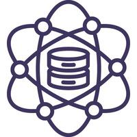 Data Science Icon Element For Design vector
