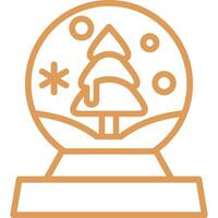 Snow Globe Icon Element For Design vector