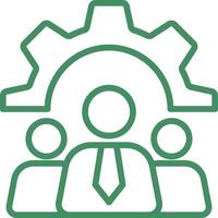 Management Icon Element For Design vector