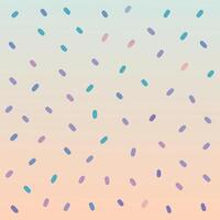 Pastel-Colored Confetti Pattern on a Delicate Gradient Background. vector