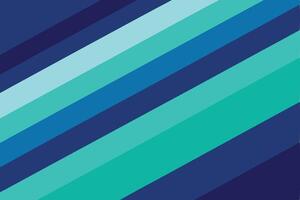 Vibrant Diagonal Stripes in Teal and Navy Create a Modern Background. vector