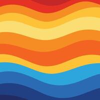 Vibrant Abstract Background with Warm and Cool Hues. vector