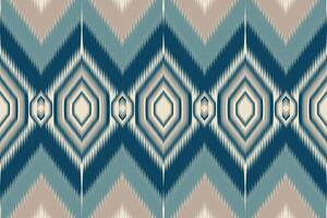 Native Abstract Ikat Pattern seamless. vector