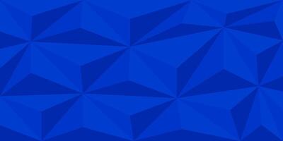 blue triangle polygon pattern background vector