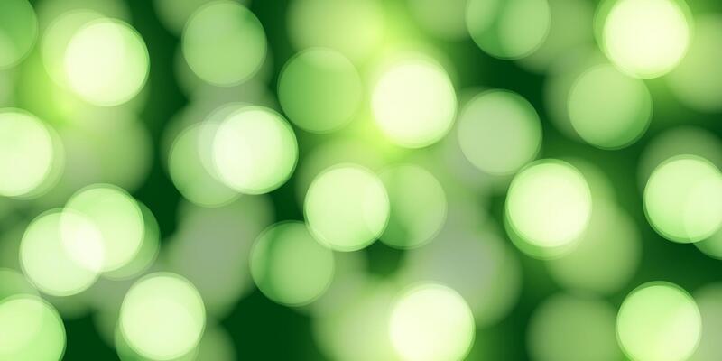 green nature bokeh effect background