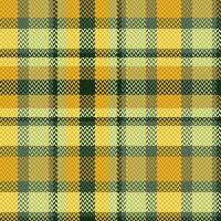 Tartan plaid pattern with dark color. vector