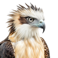 Majestic eagle with striking features and detailed plumage png