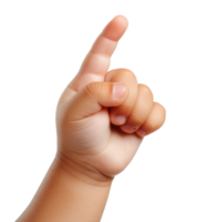 Kid hand isolated on transparent background png
