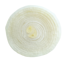 Slice of onion isolated on transparent background png
