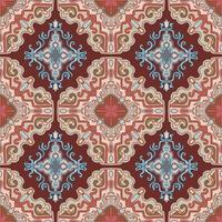 tile pattern ethnic tribes carpet background elements vector