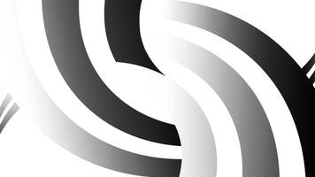 geometric bold line art background wallpaper with looping, balance and modern styles. vector