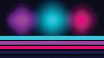 abstract vaporware gradient background wallpaper with futuristic and retro styles. simple vaporwave mesh colorful background wallpaper isolated on dark vector