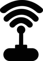Internet Connection Flat Icon for Mobile and Web Apps vector
