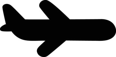 Modern plane icon for digital platforms symbolizing global connectivity vector