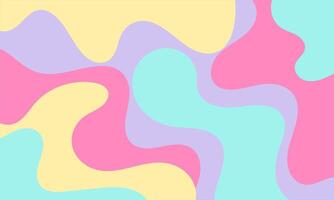 pastel colors abstract background vector