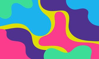 colorful abstract background with a pink, blue and yellow design for summmer vector