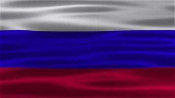 The loop animation of Russia waving flag. Russia templateThe loop animation of Russia waving flag. Russia template video