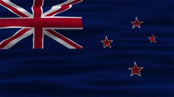 The loop animation of Australia waving flag. Australia template video