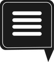 Black speech bubble collection. Set of speech bubbles. Speech bubble comic Speech Bubble Icon Set vector