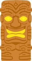 Tiki Polynesia Beach Totem Resort vector
