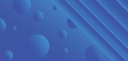 A blue background with many bubbles on it vector